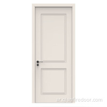 أبواب منحوتة جديدة باب تصميم داخلي خشبي أبيض